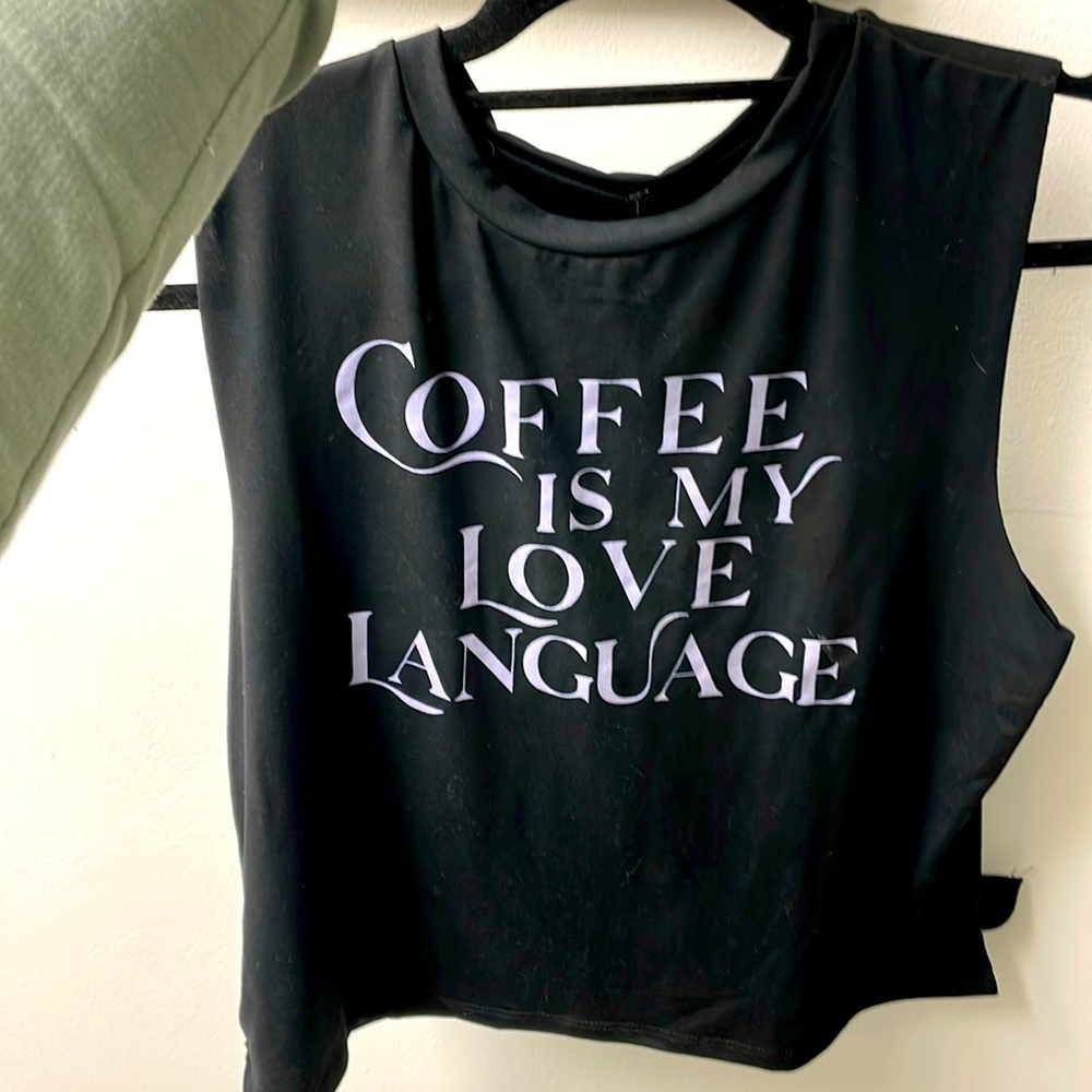 NWT Good Hyouman “Coffee is my love language”